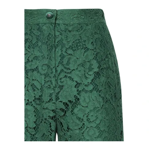 Trousers > Wide Trousers - - Dolce & Gabbana - Modalova