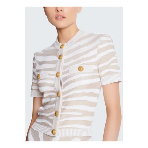 Knitwear > Cardigans - - Balmain - Modalova