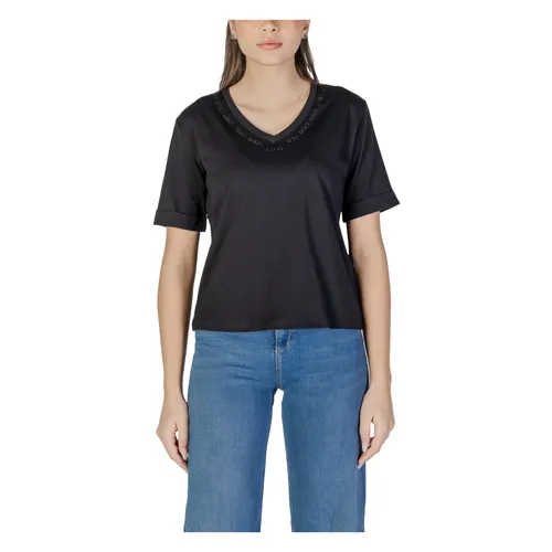Liu Jo - Tops > T-Shirts - Black - Liu Jo - Modalova