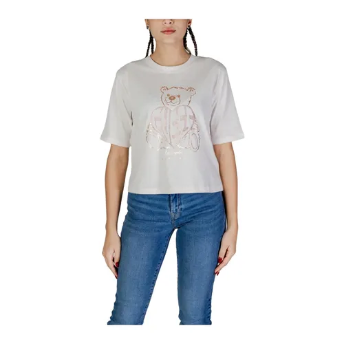 Guess - Tops > T-Shirts - White - Guess - Modalova