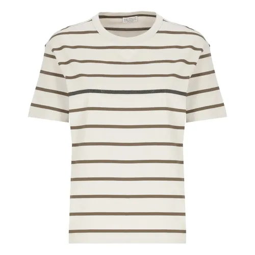 Tops > T-Shirts - - Brunello Cucinelli - Modalova