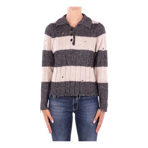 Knitwear > Round-neck Knitwear - - Solotre - Modalova