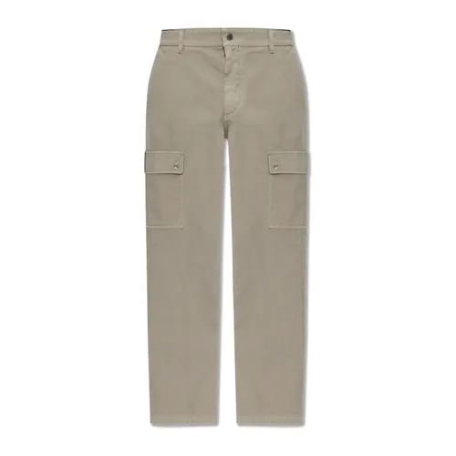 Trousers > Straight Trousers - - Burberry - Modalova