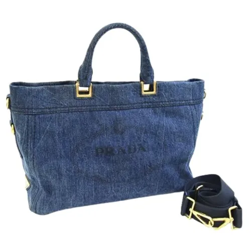 Pre-owned > Pre-owned Bags > Pre-owned Tote Bags - - Prada Vintage - Modalova