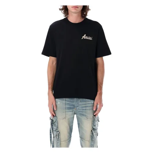 Amiri - Tops > T-Shirts - Black - Amiri - Modalova