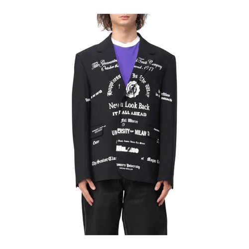 Msgm - Jackets > Blazers - Black - Msgm - Modalova