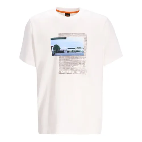 Hugo - Tops > T-Shirts - White - Hugo - Modalova