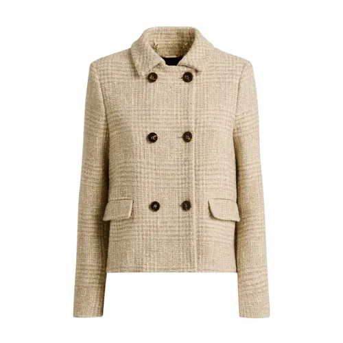 Coats > Double-Breasted Coats - - Kiton - Modalova