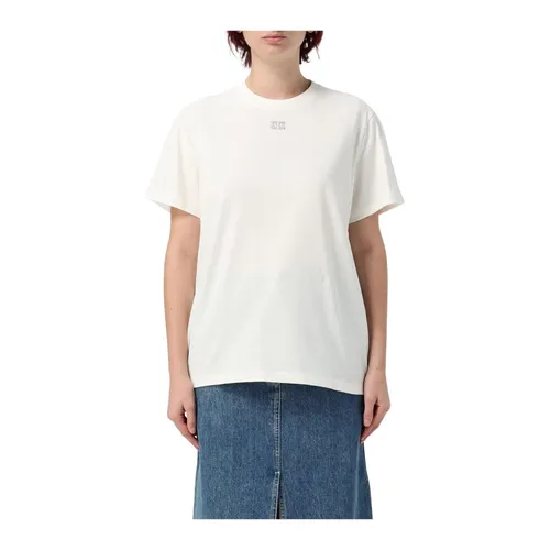 Ganni - Tops > T-Shirts - White - Ganni - Modalova