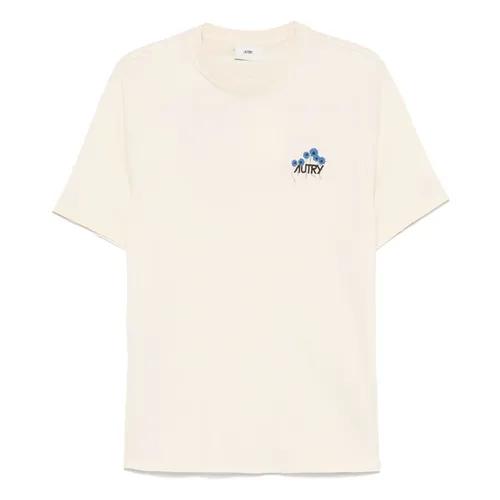 Autry - Tops > T-Shirts - Beige - Autry - Modalova
