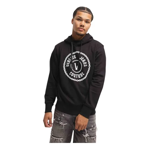 Sweatshirts & Hoodies > Hoodies - - Versace Jeans Couture - Modalova