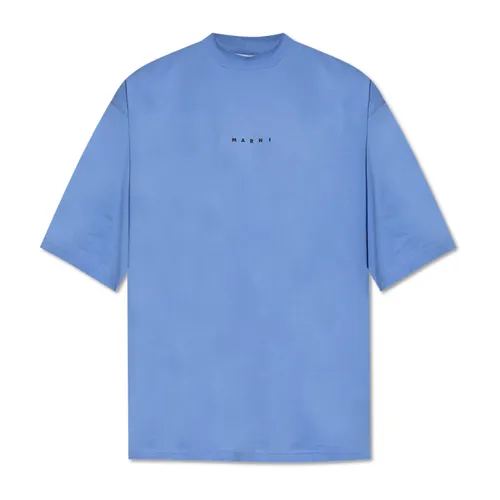 Marni - Tops > T-Shirts - Blue - Marni - Modalova