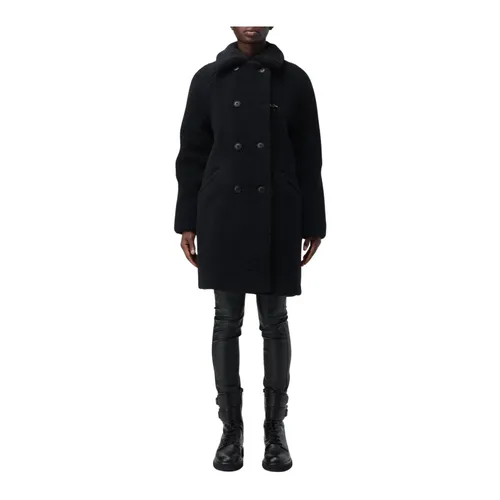 Coats > Double-Breasted Coats - - Fay - Modalova