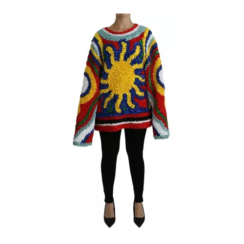 Knitwear > Long Knitwear - - Dolce & Gabbana - Modalova