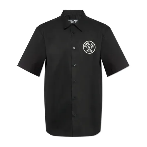 Shirts > Short Sleeve Shirts - - Versace Jeans Couture - Modalova
