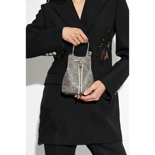 Versace - Bags > Handbags - Gray - Versace - Modalova