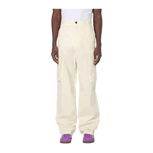 Trousers > Wide Trousers - - Msgm - Modalova