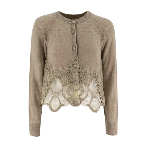 Knitwear > Cardigans - - Ermanno Scervino - Modalova