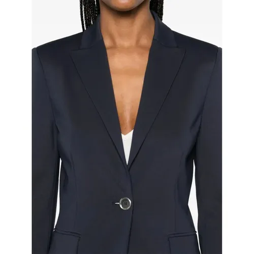 Pinko - Jackets > Blazers - Blue - Pinko - Modalova