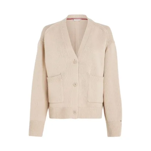 Knitwear > Cardigans - - Tommy Hilfiger - Modalova