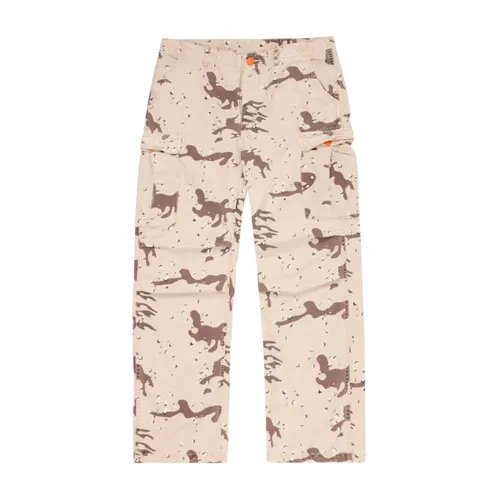 Trousers > Straight Trousers - - Hellstar - Modalova