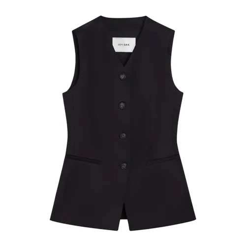 IVY OAK - Jackets > Vests - Blue - IVY OAK - Modalova