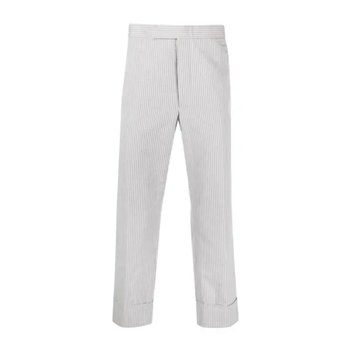 Trousers > Straight Trousers - - Thom Browne - Modalova