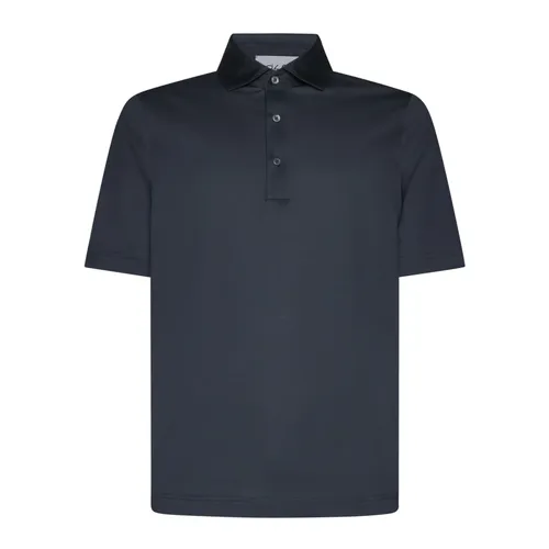 D4.0 - Tops > Polo Shirts - Gray - D4.0 - Modalova