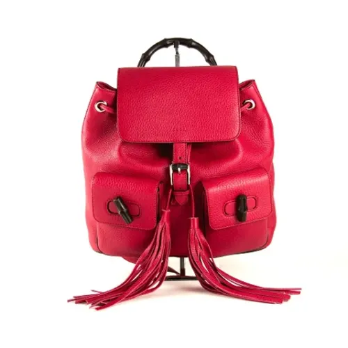 Pre-owned > Pre-owned Bags > Pre-owned Backpacks - - Gucci Vintage - Modalova