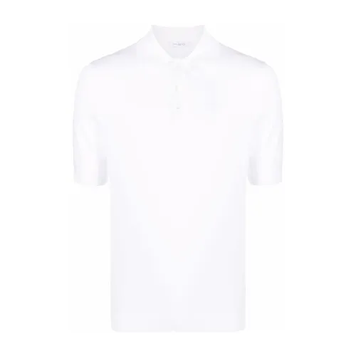 Malo - Tops > Polo Shirts - White - Malo - Modalova