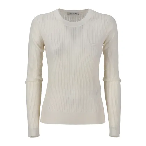 Knitwear > Round-neck Knitwear - - Lacoste - Modalova