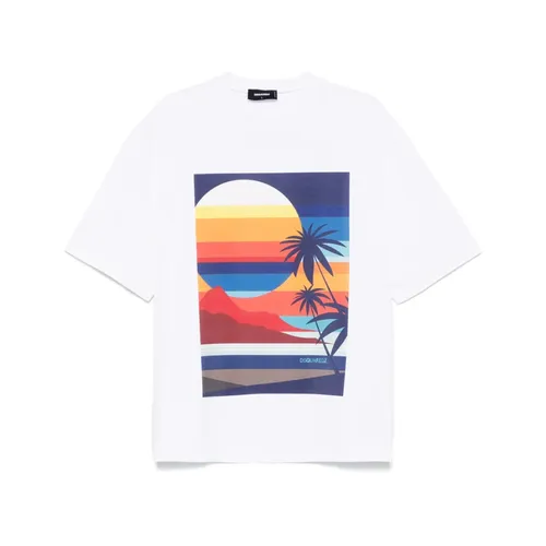 Tops > T-Shirts - - Dsquared2 - Modalova
