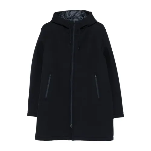 Herno - Coats > Parkas - Blue - Herno - Modalova