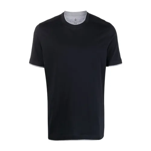 Tops > T-Shirts - - Brunello Cucinelli - Modalova