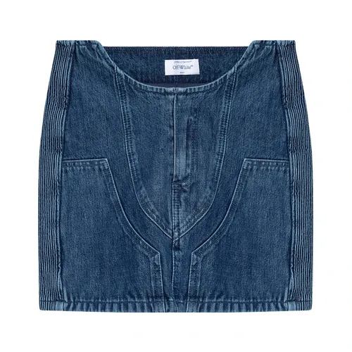 Skirts > Denim Skirts - - Off White - Modalova