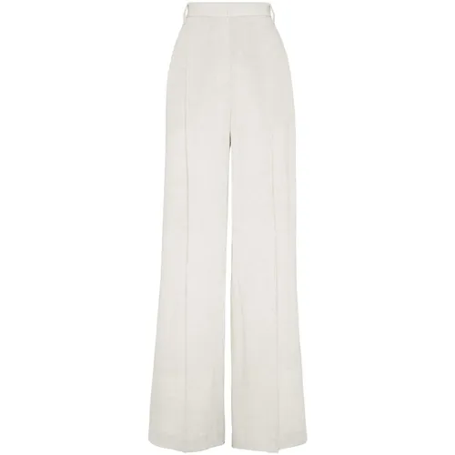 Trousers > Wide Trousers - - Brunello Cucinelli - Modalova