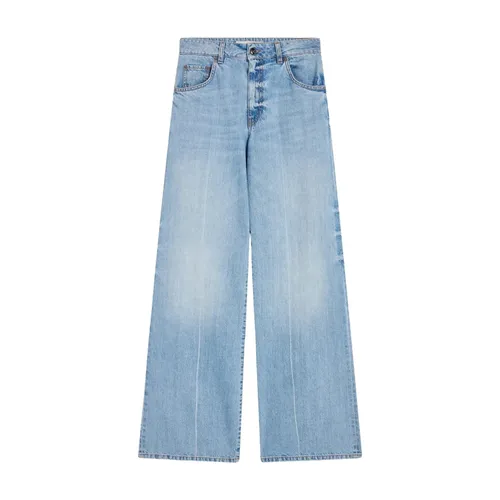 Jeans > Wide Jeans - - Semicouture - Modalova
