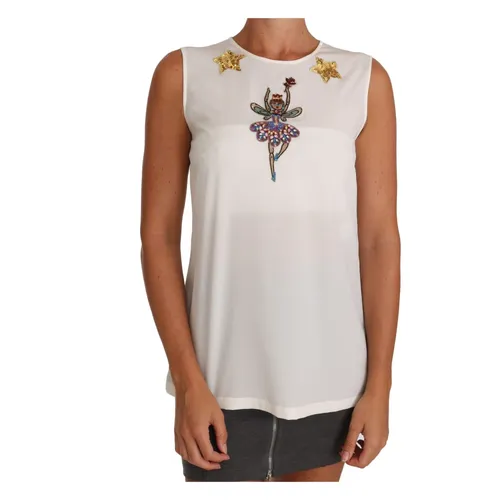 Tops > Sleeveless Tops - - Dolce & Gabbana - Modalova