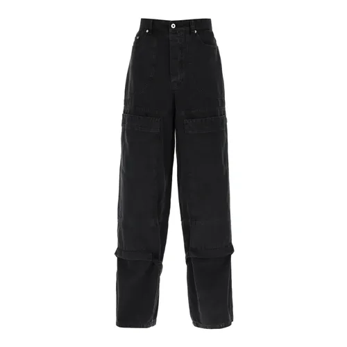 Jeans > Loose-fit Jeans - - Off White - Modalova