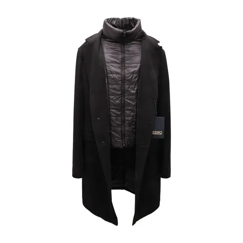 Coats > Single-Breasted Coats - - Herno - Modalova