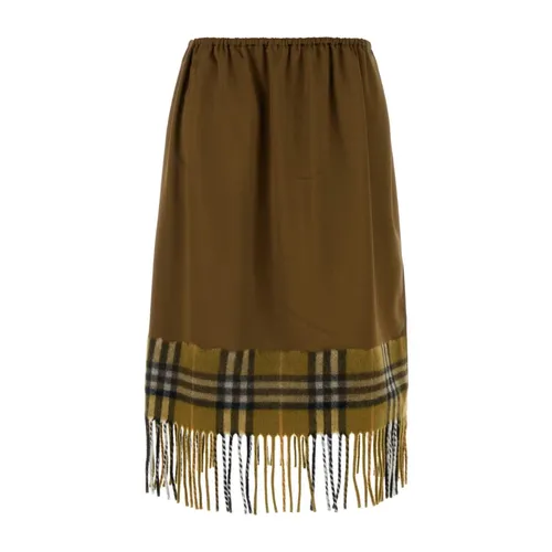 Skirts > Midi Skirts - - Burberry - Modalova