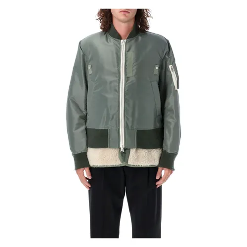 Jackets > Bomber Jackets - - Sacai - Modalova