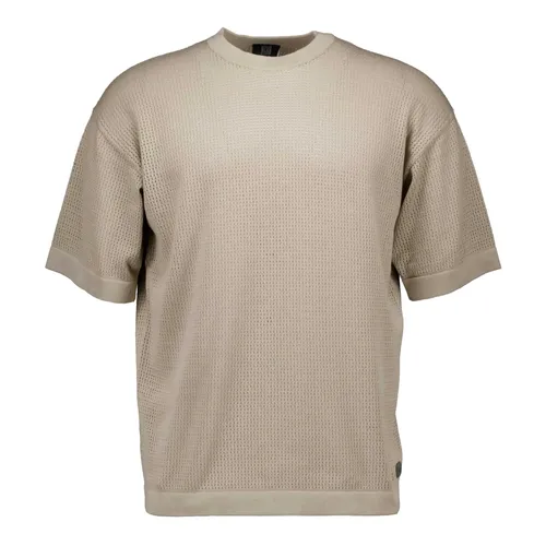 Genti - Tops > T-Shirts - Beige - Genti - Modalova
