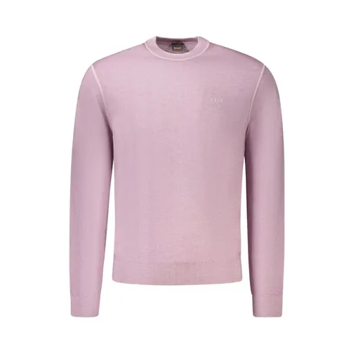 Knitwear > Round-neck Knitwear - - Hugo Boss - Modalova