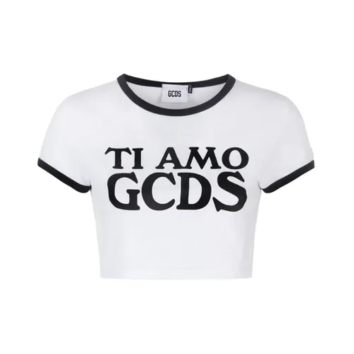 Gcds - Tops > T-Shirts - White - Gcds - Modalova