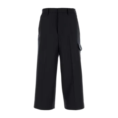 Trousers > Cropped Trousers - - Ami Paris - Modalova