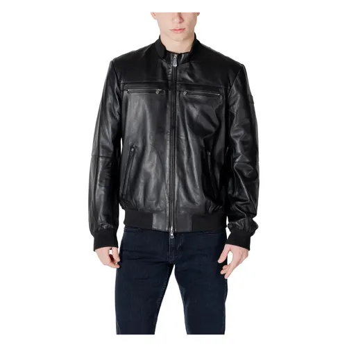 Jackets > Leather Jackets - - Peuterey - Modalova
