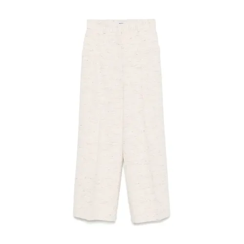 Trousers > Wide Trousers - - Msgm - Modalova