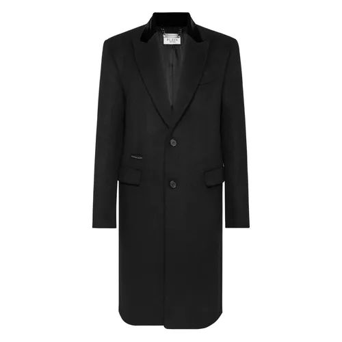 Coats > Single-Breasted Coats - - Philipp Plein - Modalova