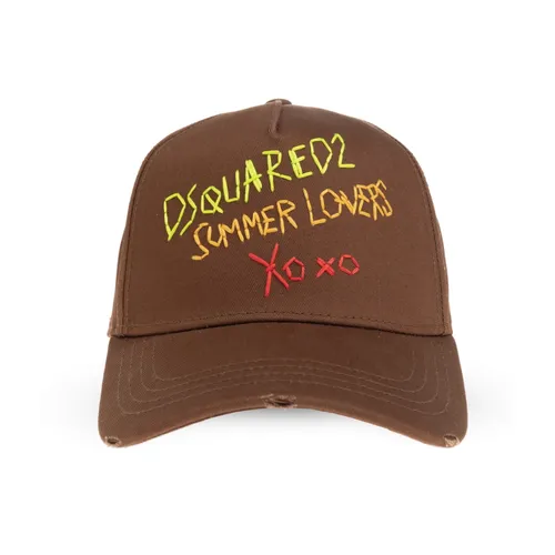 Accessories > Hats > Caps - - Dsquared2 - Modalova